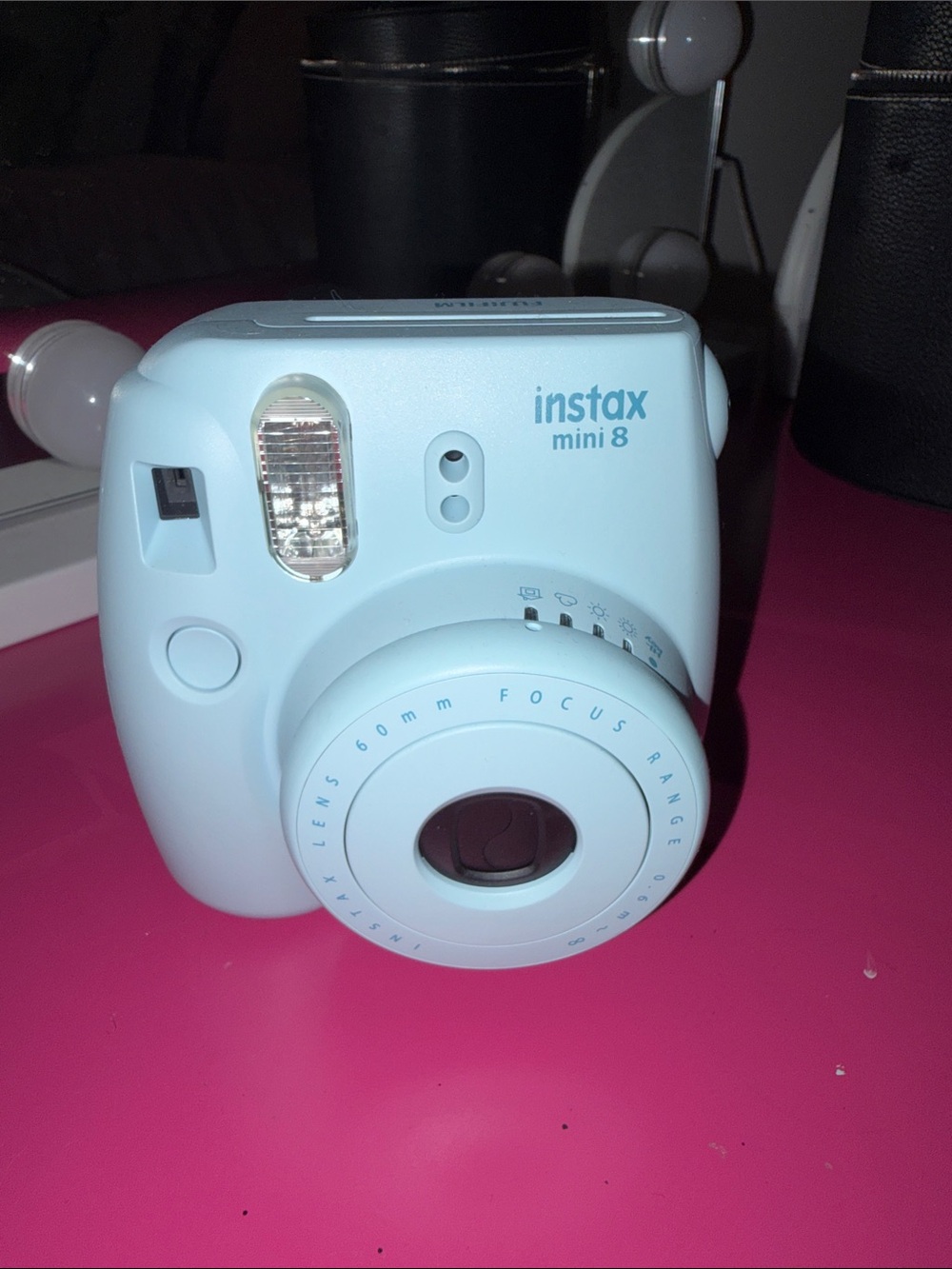 Fuji film instax mini 8 Instant Camera - Light Blue